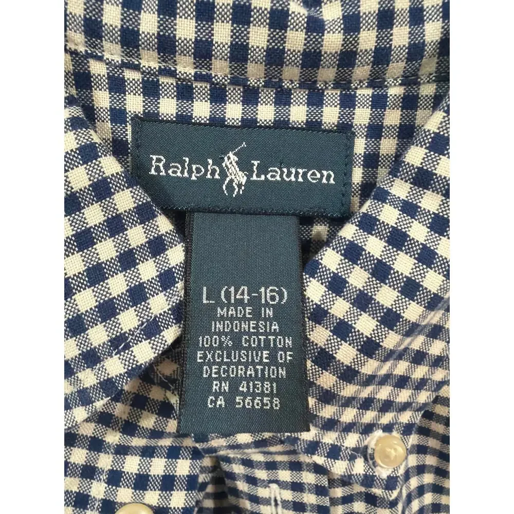 Polo Ralph Lauren Long Sleeve Shirt Youth Size (14/16)